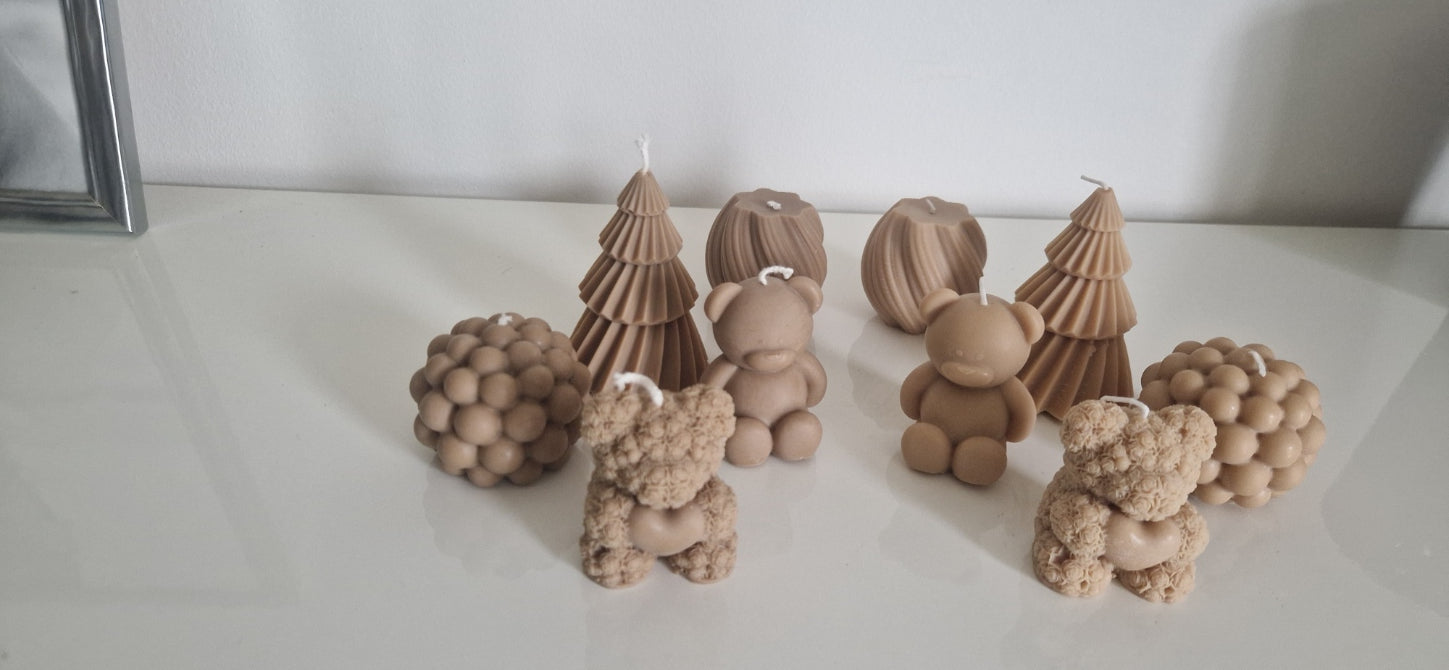 Bougies Naturelles en Cire de Colza – Parfum de Grasse & Mèche en Coton