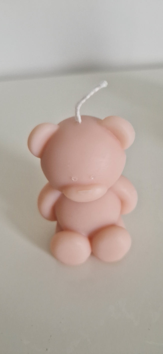 Bougie ourson en cire d’olive – Douceur artisanale et naturelle