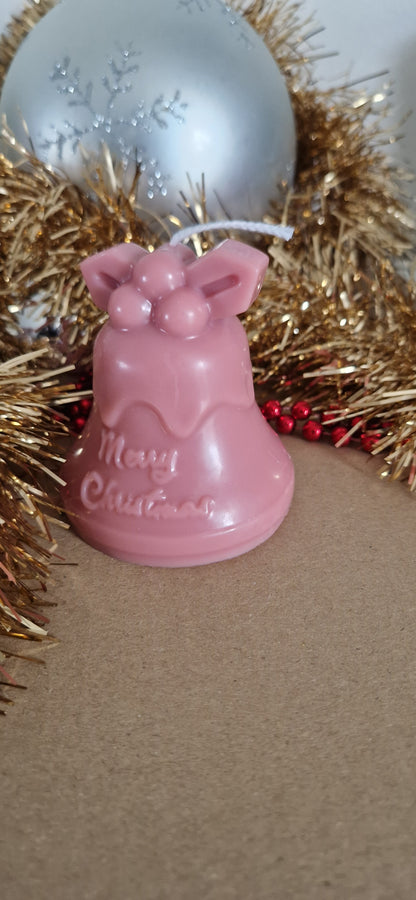 Bougie artisanale « La Cloche » – Cire d’olive & mèche coton – Parfum de Grasse