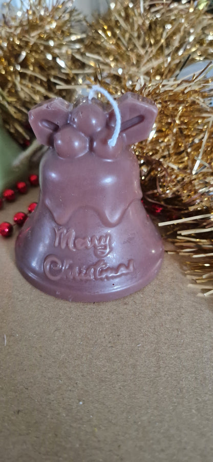 Bougie artisanale « La Cloche » – Cire d’olive & mèche coton – Parfum de Grasse