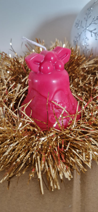 Bougie artisanale « La Cloche » – Cire d’olive & mèche coton – Parfum de Grasse