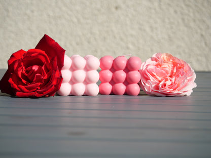 Bougie Artisanale "Carré Chic" – Élégance Géométrique & Minimalisme