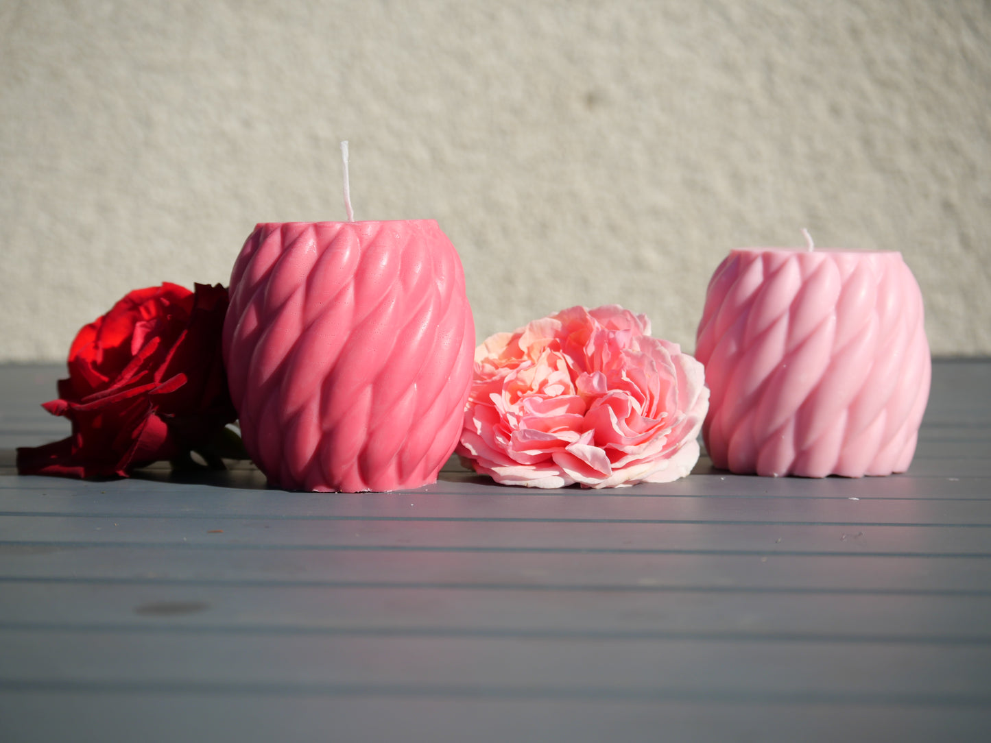 Nœud de Lumière – Bougie Tressée Design & Ambiance Chic