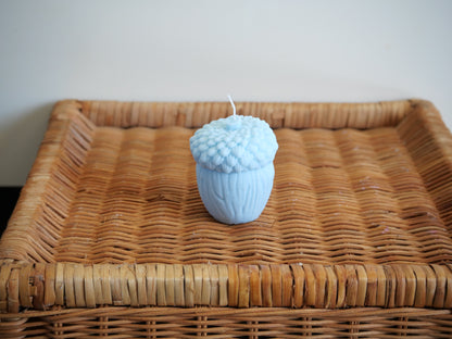 Bougie Artisanale "Noisette Dorée" – Élégance & Douceur