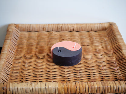 Bougie Artisanale "Harmonie Sacrée" – Équilibre & Sérénité