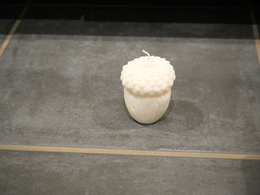 Bougie Gland Blanc | Nature & Ambiance Cocooning